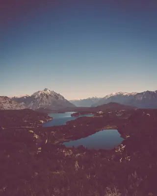 Montanhas e lagos de Bariloche, Argentina