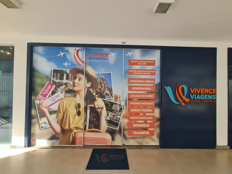 Fachada da loja Vivence Viagens no Terrace Business Center